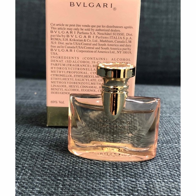 BVLGARI(ブルガリ)の【ブルガリ】 ローズ エッセンシャル ロゼ　EDＴ.SP. 5ml コスメ/美容の香水(香水(女性用))の商品写真