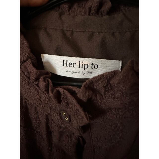 Her lip to(ハーリップトゥ)のHerlipto Paisley Cotton Lace Long Dress レディースのワンピース(ロングワンピース/マキシワンピース)の商品写真