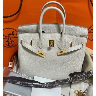 エルメス(Hermes)のHERMES バーキン25 ベトン　ゴールド金具　①(ハンドバッグ)