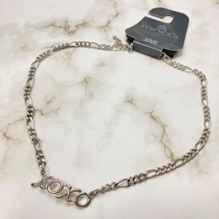 GOK ビンテージ シルバー チェーン　ペンダント　XOXO　エクソ ネックレス(ネックレス)