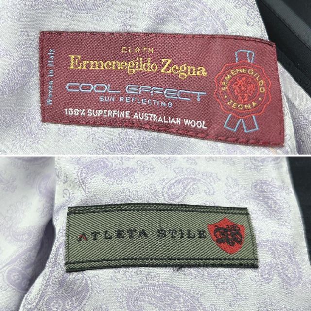 Ermenegildo Zegna - Ermenegildo Zegna ATLETA STILE テーラード裏地