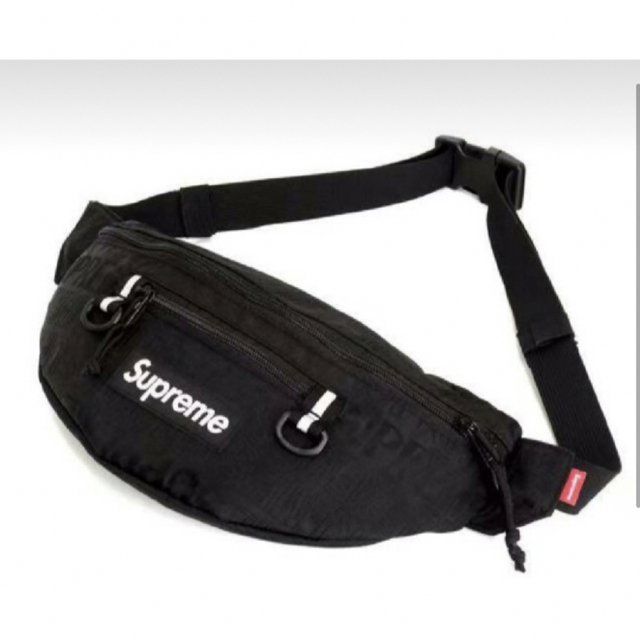 19ss supreme waist bag Black シュプリーム 黒