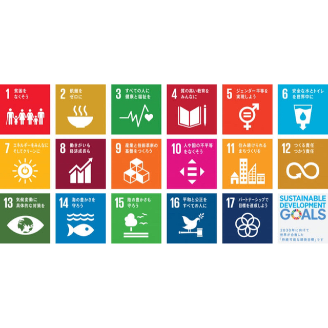 SDGsバッジ　ゴールドタイプ　新品一つ！ エンタメ/ホビーのアニメグッズ(バッジ/ピンバッジ)の商品写真