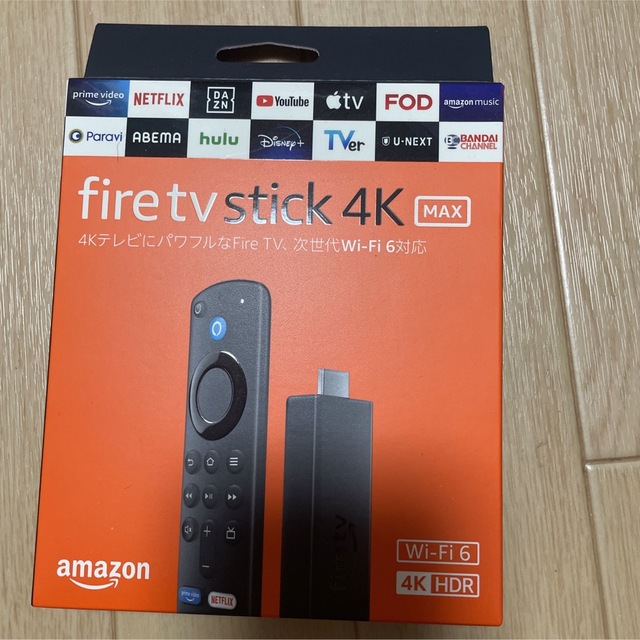 Amazon Fire TV Stick 4K MAX 新品未開封品