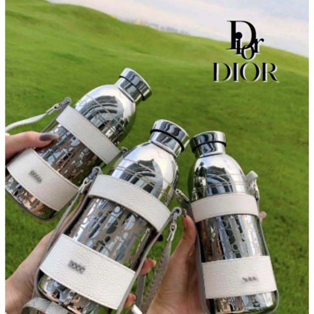 ディオール DIOR タンブラー 水筒 ショルダー付き 新品☆レア | フリマアプリ ラクマ