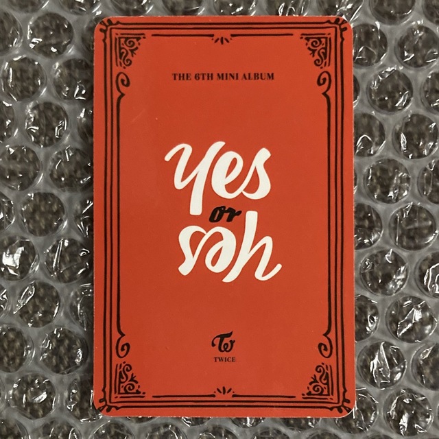 Waste(twice) - 最終 TWICE トレカ ダヒョン 8枚 yes or yesの通販 by