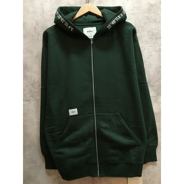 WTAPS ダブルタップス X3.0 ZIP HOODY CTPL ジップパーカー 22AW