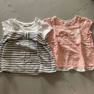 ブランシェス(Branshes)のトップス　2枚セット　90サイズ(Tシャツ/カットソー)