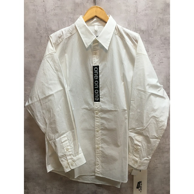 UNDERCOVER アンダーカバー 22AW×WTAPS SHIRT プレーン長袖シャツ ホワイト UC2B9401