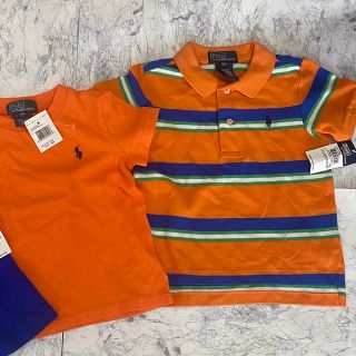 ポロラルフローレン(POLO RALPH LAUREN)のおかすさん専用　新品2枚　18m ラルフローレン　Tシャツ　ポロシャツ(Ｔシャツ)