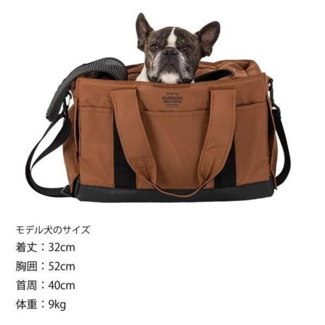 マンダリンブラザーズ　グラスゴーキャリートートバッグ　BROWN 6