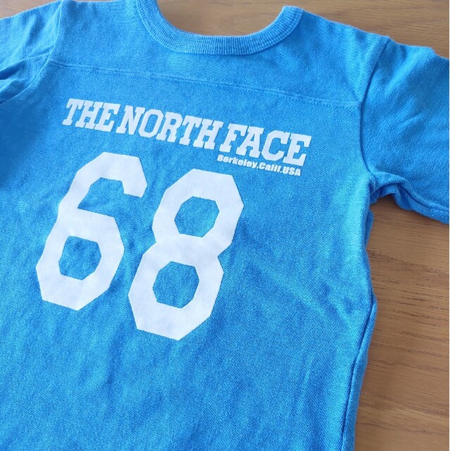 THE NORTH FACE(ザノースフェイス)のTHE NORTH FACE　五分袖Tシャツ(110) キッズ/ベビー/マタニティのキッズ服男の子用(90cm~)(Tシャツ/カットソー)の商品写真