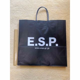 イーエスピー(ESP)のESP イーエスピー ショップ袋 ショッパー 紙袋 手提げ 大きめ(その他)