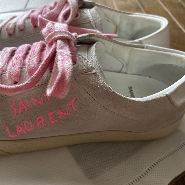 Saint Laurent(サンローラン)のサンローラン　スニーカー　ピンク レディースの靴/シューズ(スニーカー)の商品写真