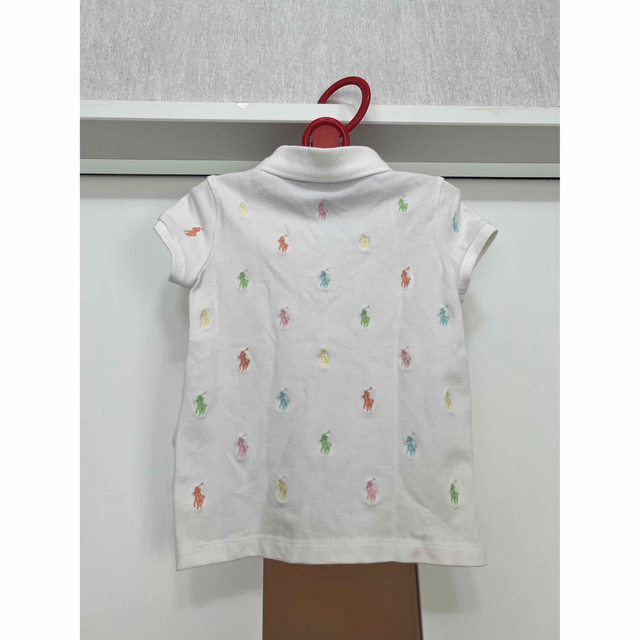 POLO RALPH LAUREN(ポロラルフローレン)のラルフローレン ポロシャツ 100 110 4T 女の子 キッズ/ベビー/マタニティのキッズ服女の子用(90cm~)(Tシャツ/カットソー)の商品写真