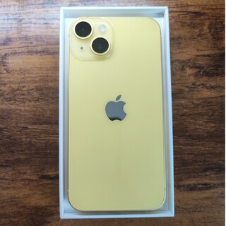 アップル(Apple)のiPhone14 128GB Yellow 新品同様(スマートフォン本体)