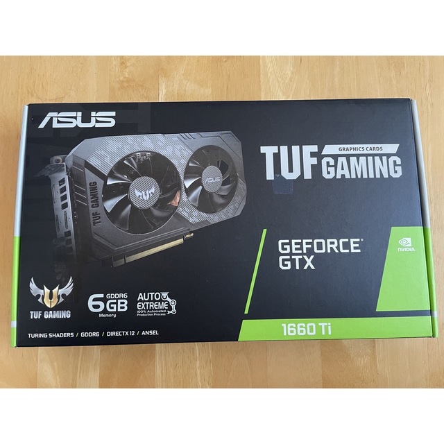 商品説明ASUS NVIDIA GeForce GTX1660Ti