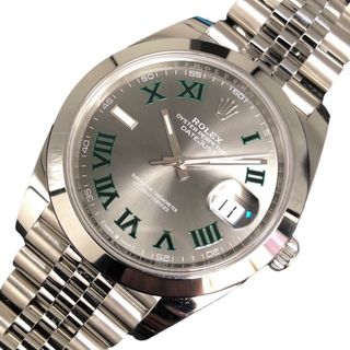 ロレックス(ROLEX)のロレックス ROLEX デイトジャスト41　スレート 腕時計 メンズ【中古】(その他)