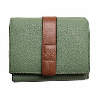 ロエベ(LOEWE)のLOEWE ロエベ トライフォールド ウォレット 三つ折り財布 ローズマリー タン C660S26X03 レディース【中古】(財布)