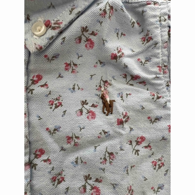 POLO RALPH LAUREN(ポロラルフローレン)のラルフローレン女の子 シャツ 100cm キッズ/ベビー/マタニティのキッズ服女の子用(90cm~)(ブラウス)の商品写真