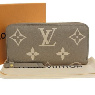 ルイヴィトン(LOUIS VUITTON)の【本物保証】 箱・布袋付 超美品 ルイヴィトン LOUIS VUITTON モノグラム ジャイアント アンプラント ジッピーウォレット 長財布 M69794(財布)