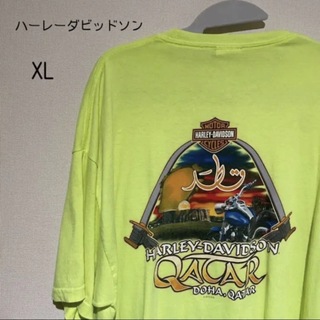 ハーレーダビッドソン(Harley Davidson)の古着 Tシャツ ハーレーダビッドソン ストリート ビッグロゴ(Tシャツ/カットソー(半袖/袖なし))