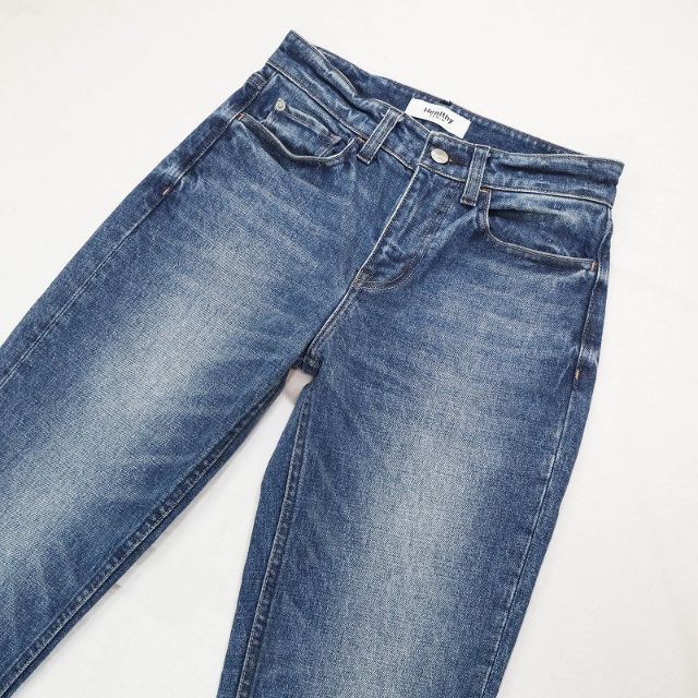 Healthy DENIM(ヘルシーデニム)のヘルシーデニム MMN別注 ミッドライズ テーパードシルエット サイズ22 レディースのパンツ(デニム/ジーンズ)の商品写真