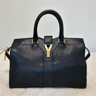 サンローラン(Saint Laurent)のSaint Laurent サンローラン　カバス　Yライン 2way ブラック(ハンドバッグ)