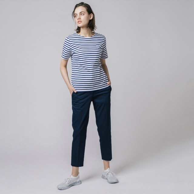 LACOSTE(ラコステ)のLACOSTE マリンボーダーTシャツ レディースのトップス(Tシャツ(半袖/袖なし))の商品写真