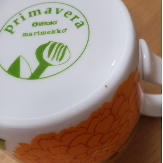 marimekko(マリメッコ)のマリメッコ×イッタラ　primaveraマグカップ インテリア/住まい/日用品のキッチン/食器(グラス/カップ)の商品写真