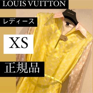LOUIS VUITTON - 【正規品】VUITTON シャツワンピース ベルト付き