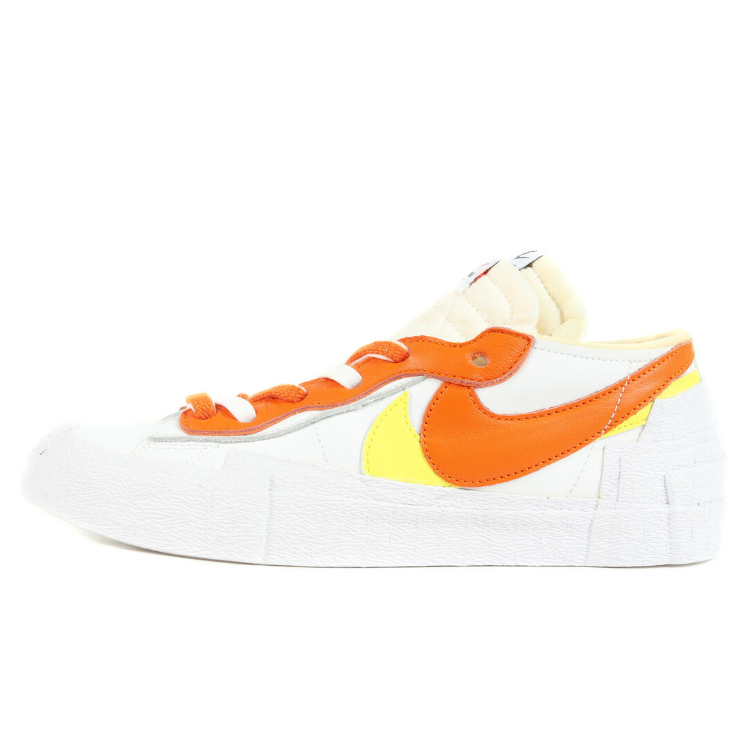 Sacai サカイ NIKE BLAZER LOW / SACAI MAGMA ORANGE (DD1877-100) 21SS ナイキ ブレザー  ロー ホワイト マグマオレンジ 白 サイズ：US8 26.0cm スニーカー コラボ 【メンズ】【中古】【新品同様】 | フリマアプリ ラクマ