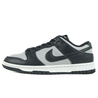 ナイキ(NIKE)のNIKE ナイキ DUNK LOW RETRO CHAMPIONSHIP GREY (DD1391-003) ダンク ロー レトロ チャンピオンシップグレー ウルフグレー ダークオブジディアン サイズ：US8 26.0cm スニーカー 【メンズ】【中古】【美品】(スニーカー)