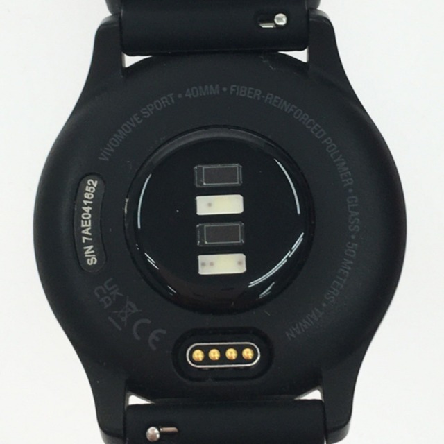 ▼▼GARMIN スマートウォッチ ガーミンウォッチ vivomove Spor 010-02566-40 ブラック