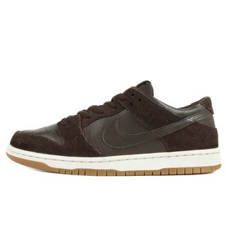 ナイキ(NIKE)のNIKE ナイキ DUNK LOW PRO SB IW / ISHOD WAIR (819674-221) 2016年 ダンク ロー プロ アイショッド ウェア バロックブラウン サイズ：US9.5 27.5cm スニーカー 【メンズ】【中古】(スニーカー)