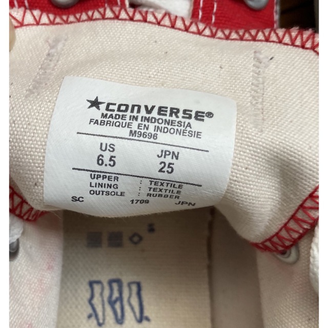 CONVERSE(コンバース)のコンバース ローカット 25cm 専用 メンズの靴/シューズ(スニーカー)の商品写真