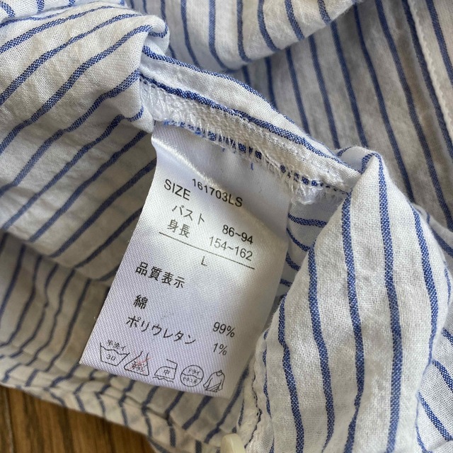 ikka(イッカ)のikka  七分袖シャツ レディースのトップス(シャツ/ブラウス(長袖/七分))の商品写真