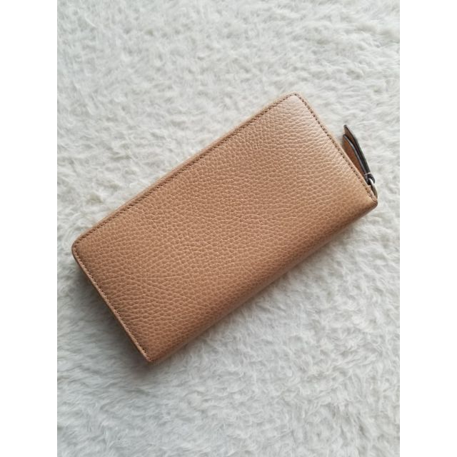 GUCCI グッチ ダブルG ラウンドファスナー 長財布 ローズベージュ