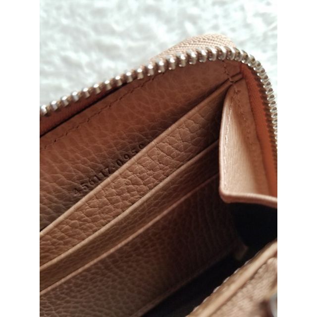 GUCCI グッチ ダブルG ラウンドファスナー 長財布 ローズベージュ