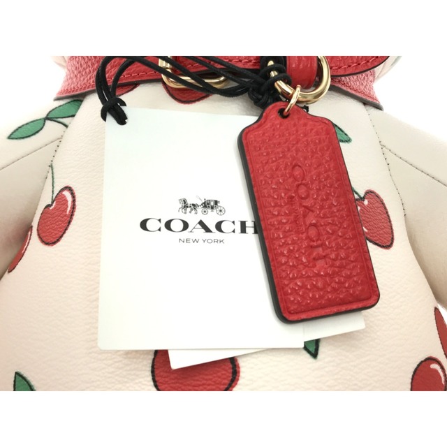 ▼▼COACH コーチ コレクティブル ベア・ハート チェリー プリント CF007 5