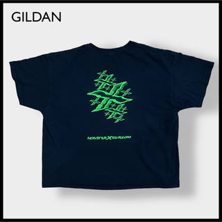 ギルタン(GILDAN)の【GILDAN】3XL MonsterX ビッグサイズ Tシャツ ロゴ US古着(Tシャツ/カットソー(半袖/袖なし))