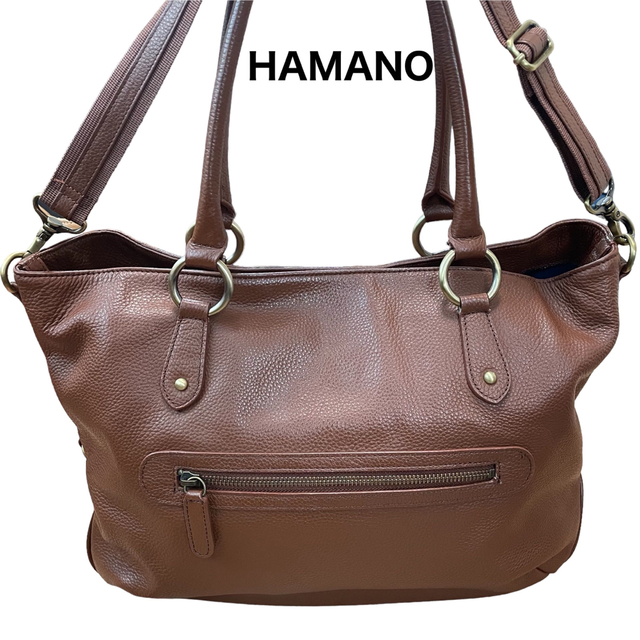 濱野皮革工藝/HAMANO - 良品 HAMANO 2way ショルダーバッグ トート