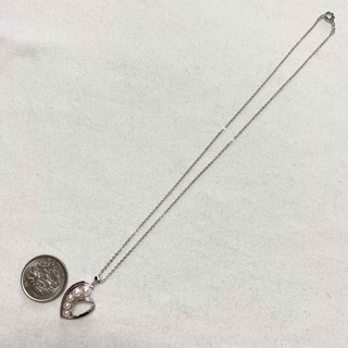 MIKIMOTO - ミキモト silver925 パールネックレス ハート 真珠の通販 ...