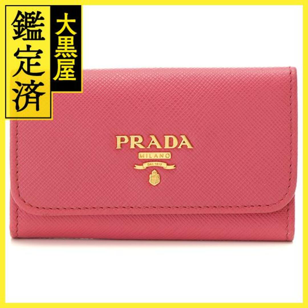 セールプラダ PRADA キーケース 未使用SAFFIANO 1PG222