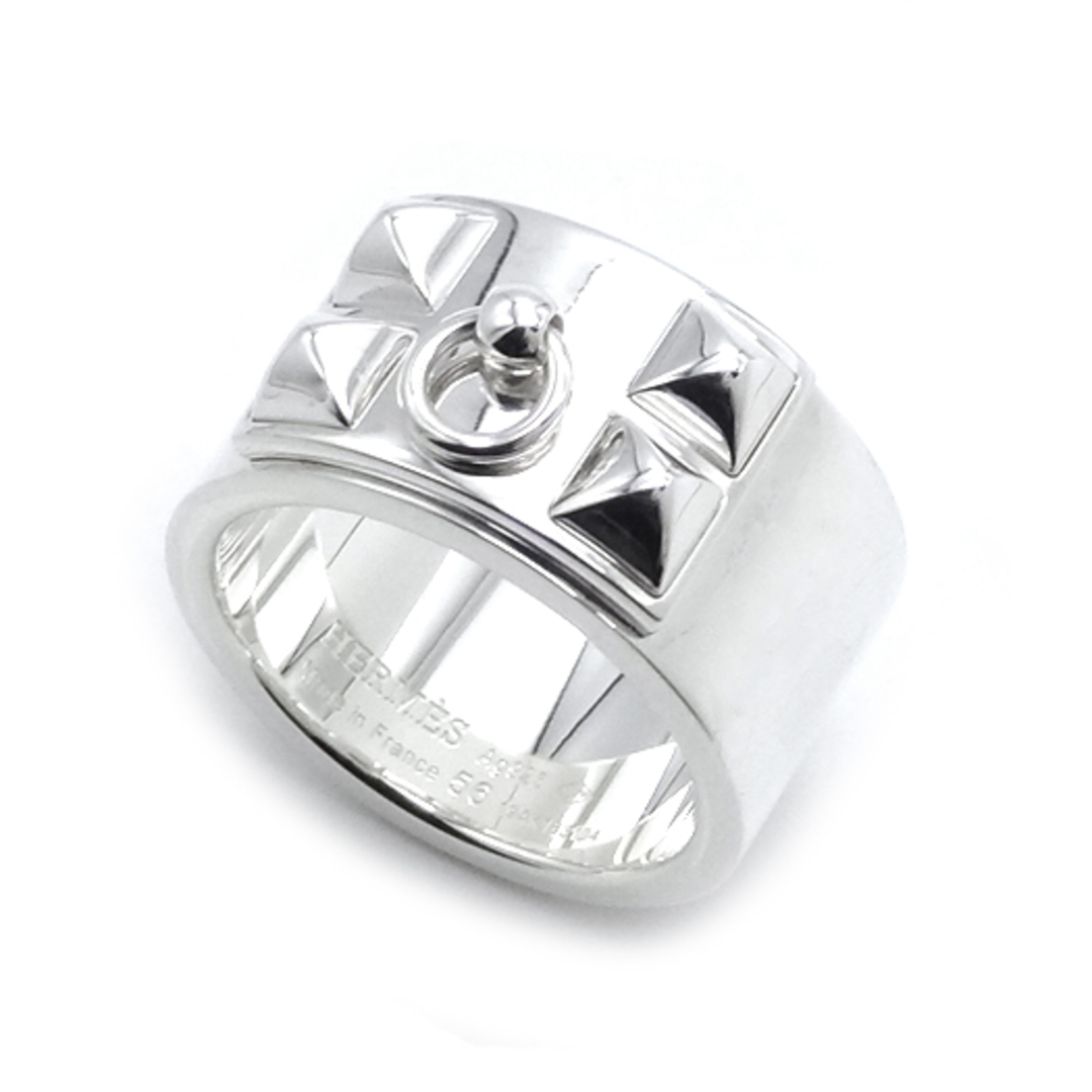 Hermes(エルメス)のエルメス コリエドシアン リング シルバー #56 SV925 指輪 レディースのアクセサリー(リング(指輪))の商品写真