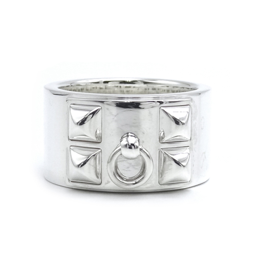 Hermes(エルメス)のエルメス コリエドシアン リング シルバー #56 SV925 指輪 レディースのアクセサリー(リング(指輪))の商品写真