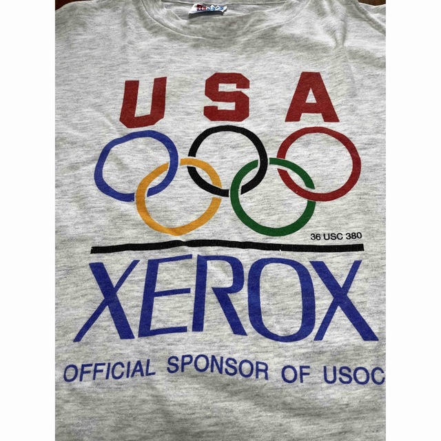 94' ヴィンテージ  シングルステッチ　XEROX Tシャツ　Apple