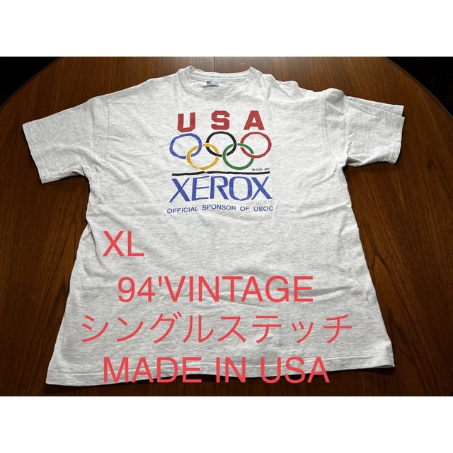 94' ヴィンテージ  シングルステッチ　XEROX Tシャツ　Apple