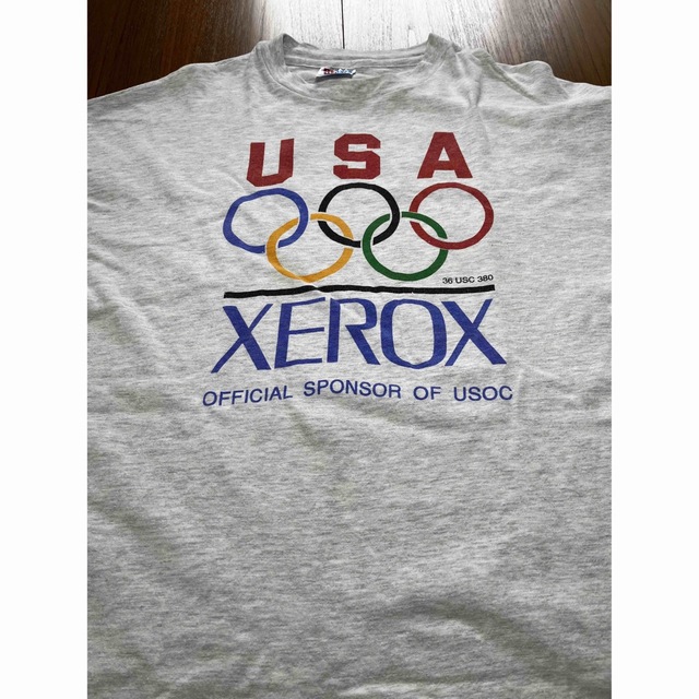 94' ヴィンテージ  シングルステッチ　XEROX Tシャツ　Apple