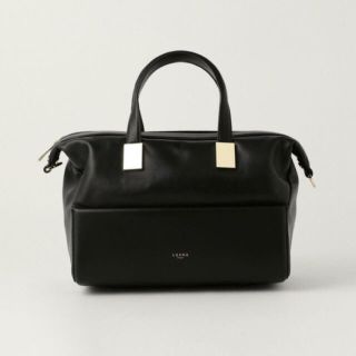 ユナイテッドアローズ(UNITED ARROWS)の新品 LUANA ルアナ イタリア製 ブラック ボストンバッグ(ハンドバッグ)